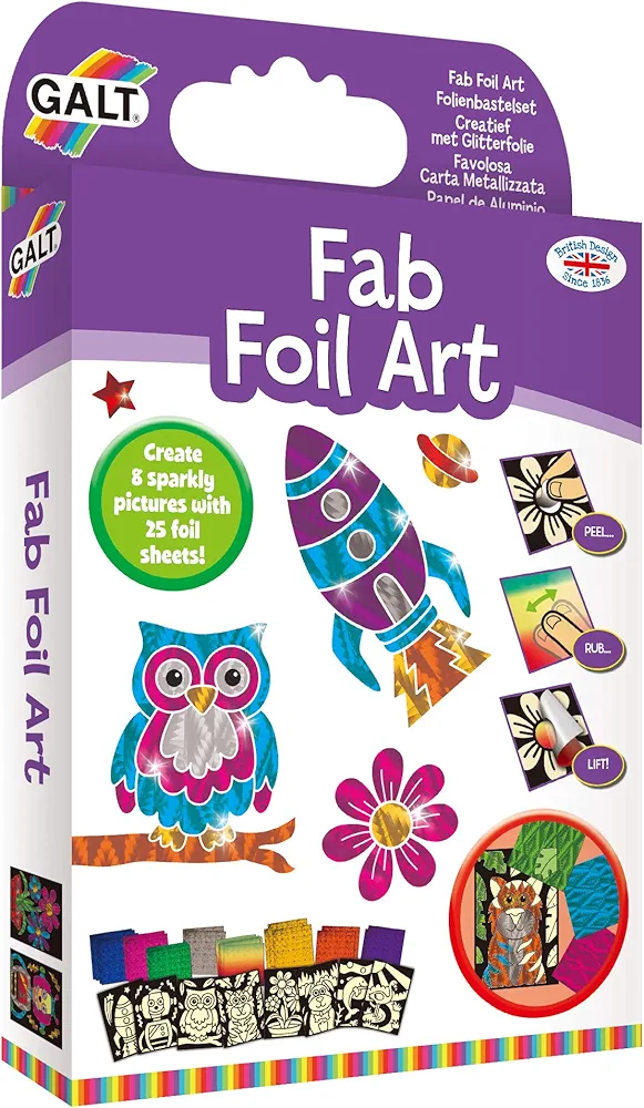 Galt Toys, Fab Foil Art, 18 x 12.5 cm