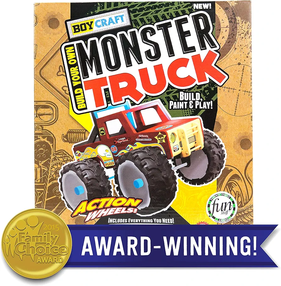 Boy Craft Monster Truck by Horizon Group USA